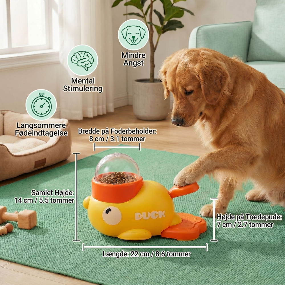 FeediDuck Slow Feeder for Dogs and Cats | Stornfield
