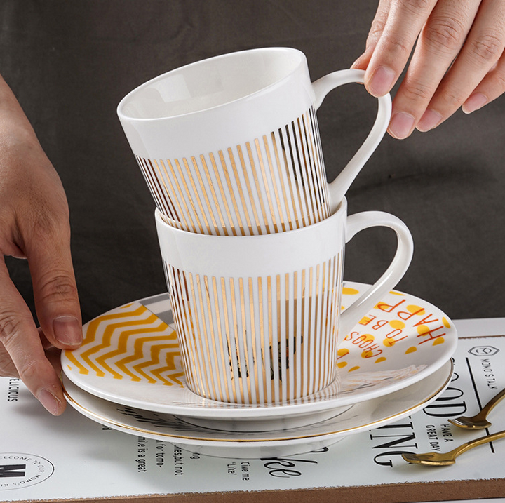 Stornfield | Moving Reflection Creative Coffee Cup Mirror Reflection Coffee Mug