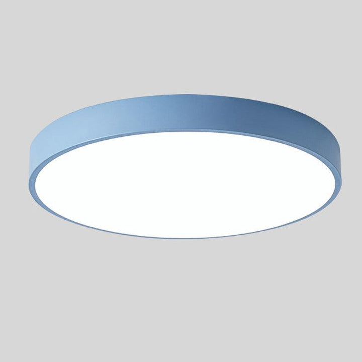 Stornfield | Scandinavian Circular LED Ceiling Light | Soft Illumination, Minimalist Design & Ideal for Bedrooms and Work Areas