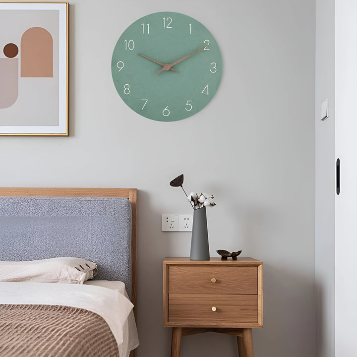 Wooden wall clock – Minimalist design for modern living | Stornfield
