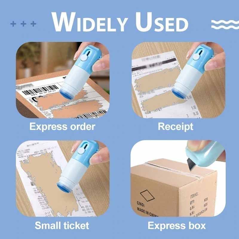Thermal paper correction fluid with unpacking knife | Stornfield