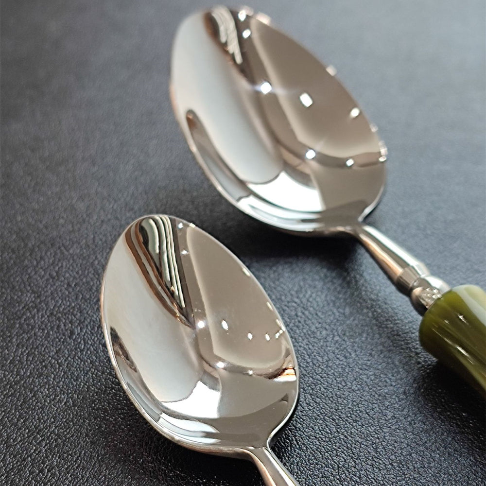 Zen Green Bamboo Cutlery Set | Stornfield