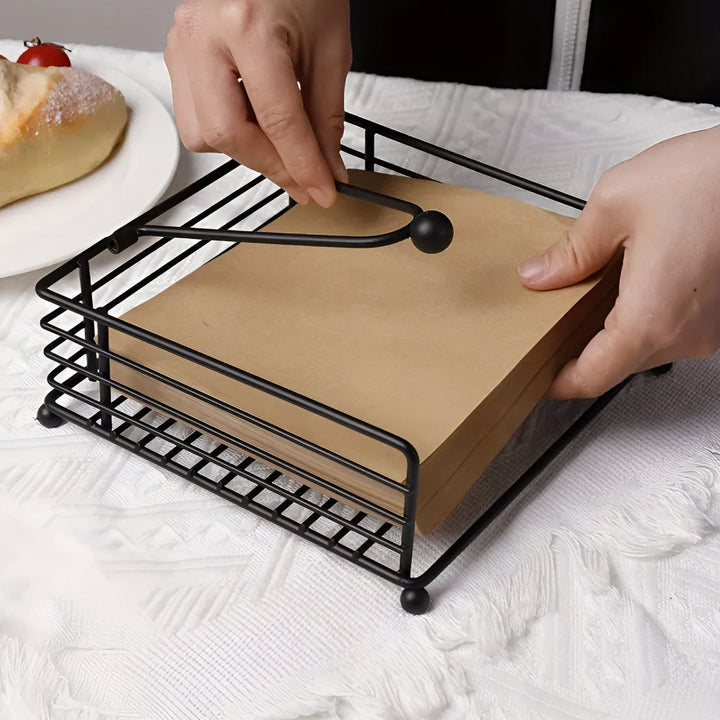 Iron Frame Napkin Holder | Stornfield