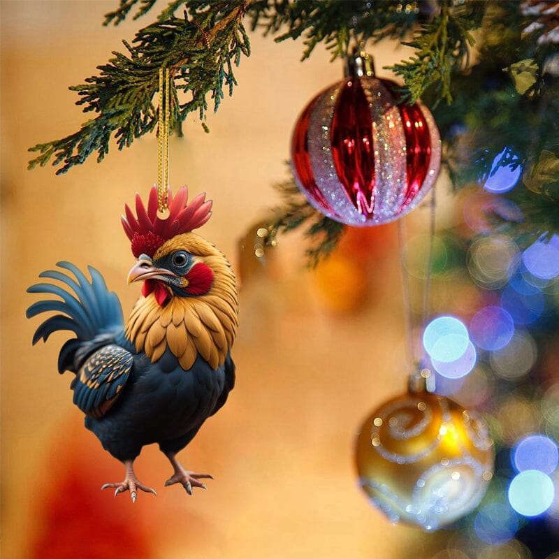 Cartoon rooster decorative ornaments | Stornfield
