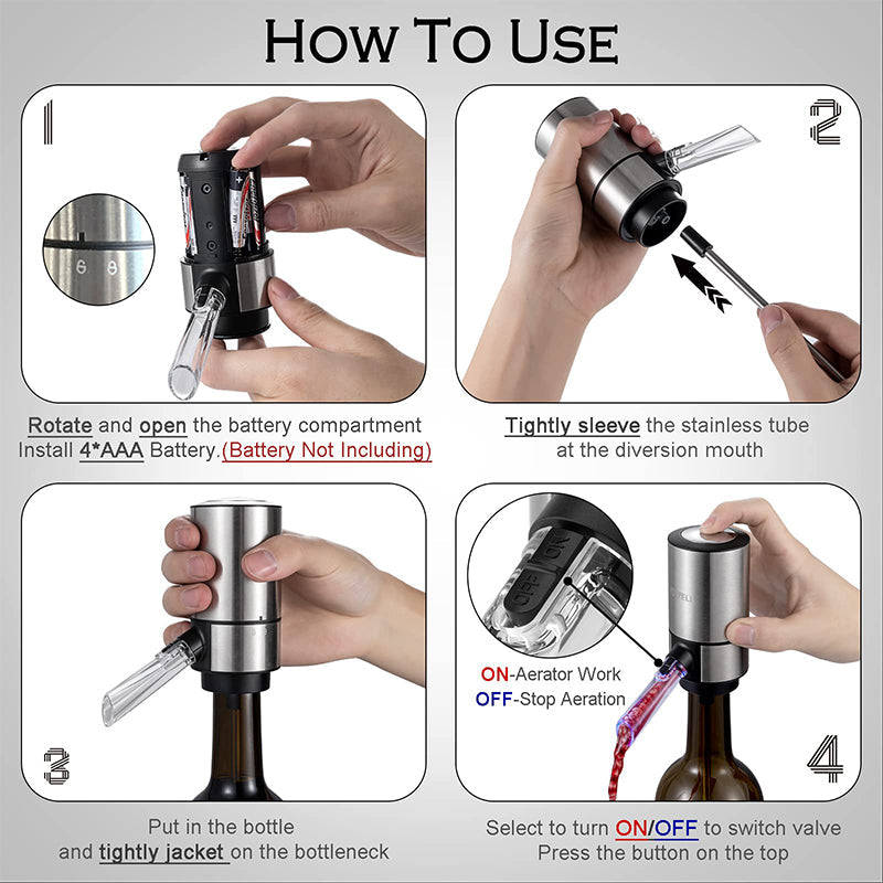 Stornfield | Electric Wine Aerator
