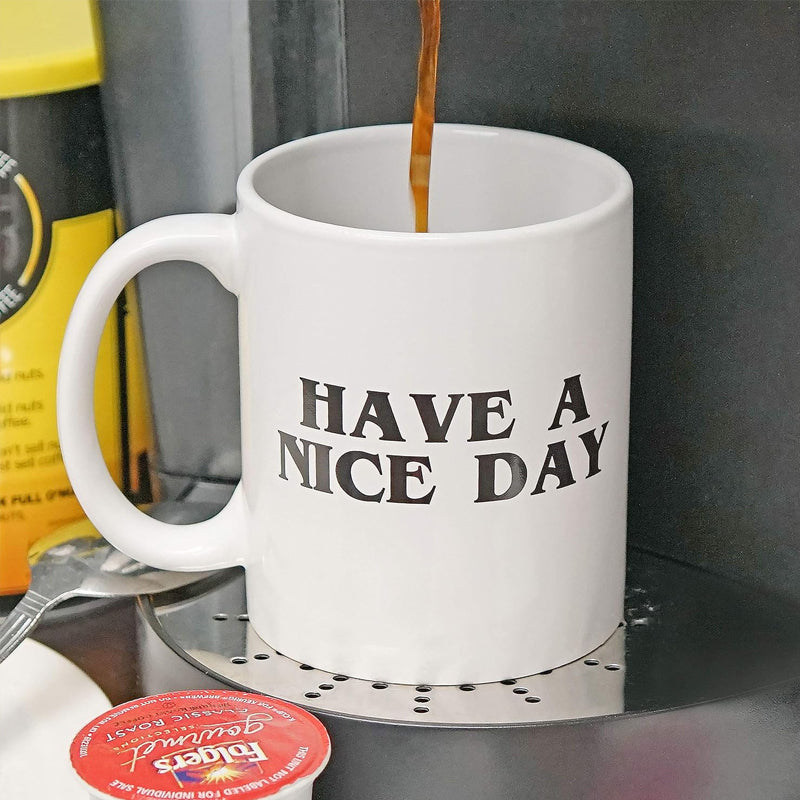 Coffee Cup Have a Nice Day middle finger funny cup original gift | Stornfield