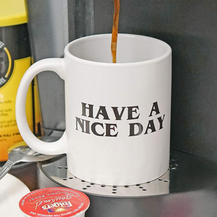 Coffee Cup Have a Nice Day middle finger funny cup original gift | Stornfield