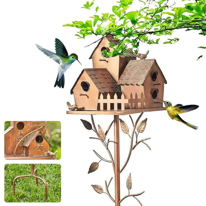 Stornfield | Birdhouse Garden Stakes