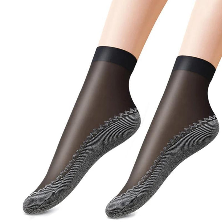Silky Cotton Anti-slip Socks | Stornfield