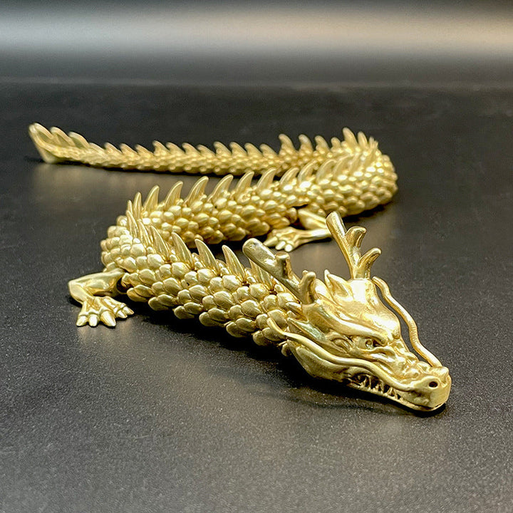 Stornfield | Golden Dragon with Movable Joints