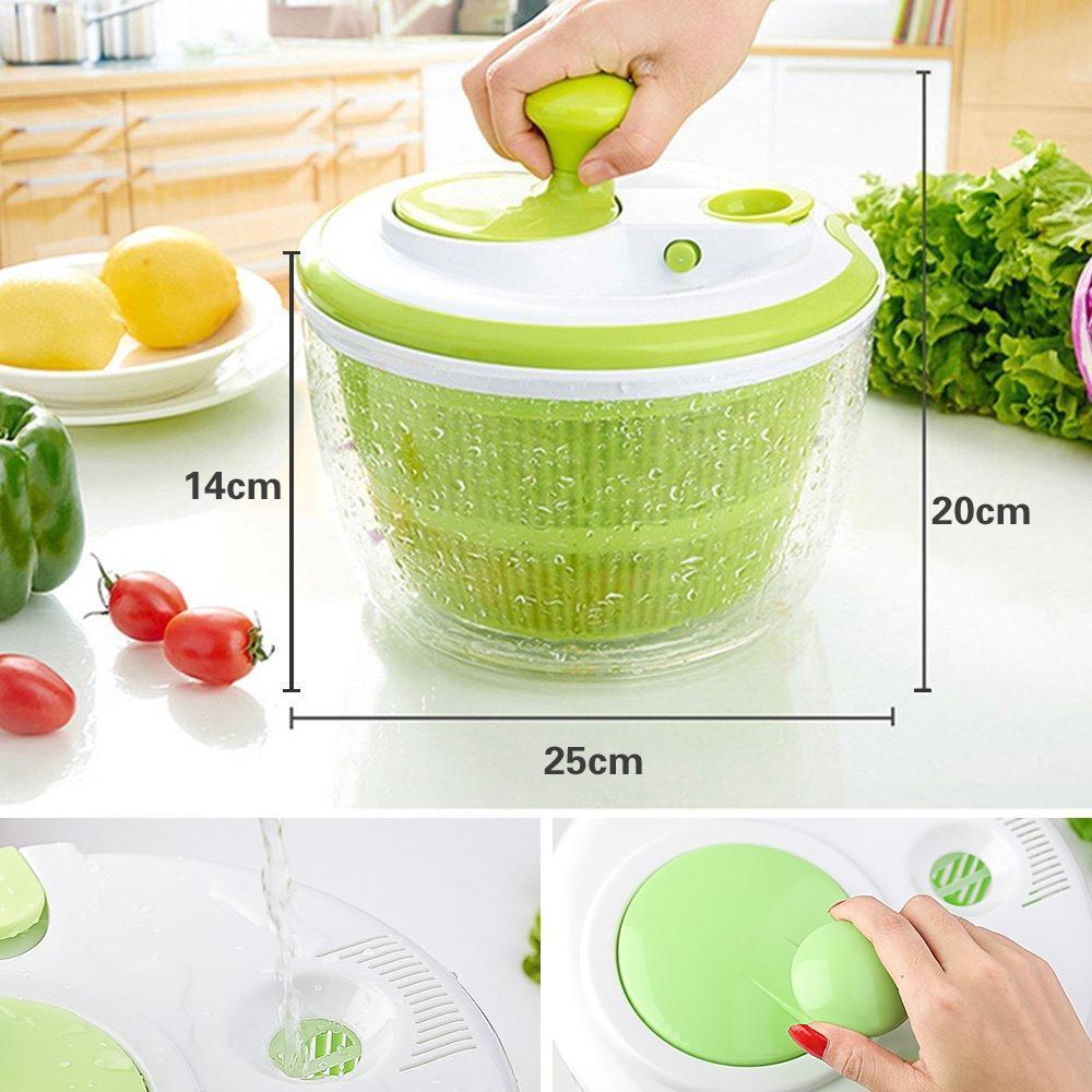 Household Salad Dehydrator Manual Vegetable Washing Machine | Stornfield