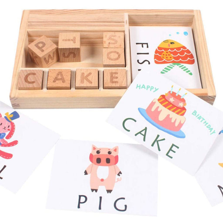 Alphabet Blocks Toy for Kids | Stornfield