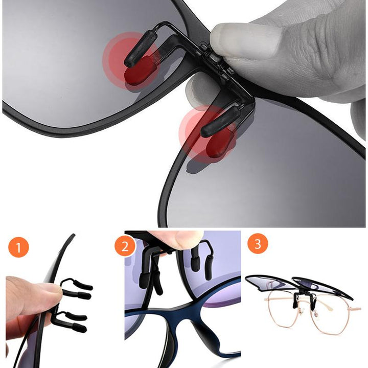 New Clip-On Polarized Sunglasses | Stornfield