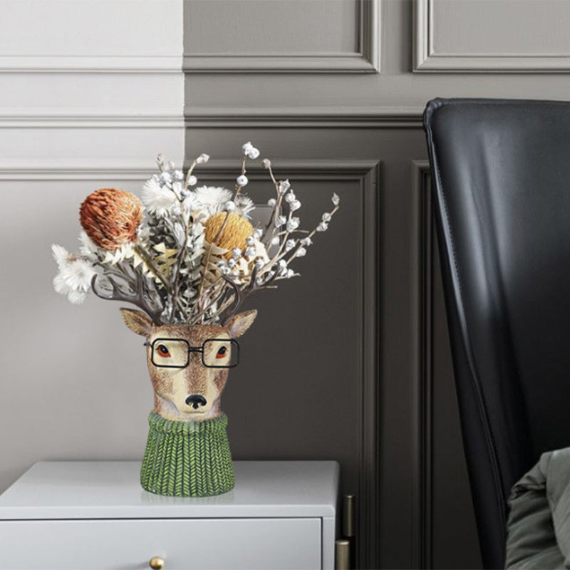 Resin Animal Flower Pot | Stornfield