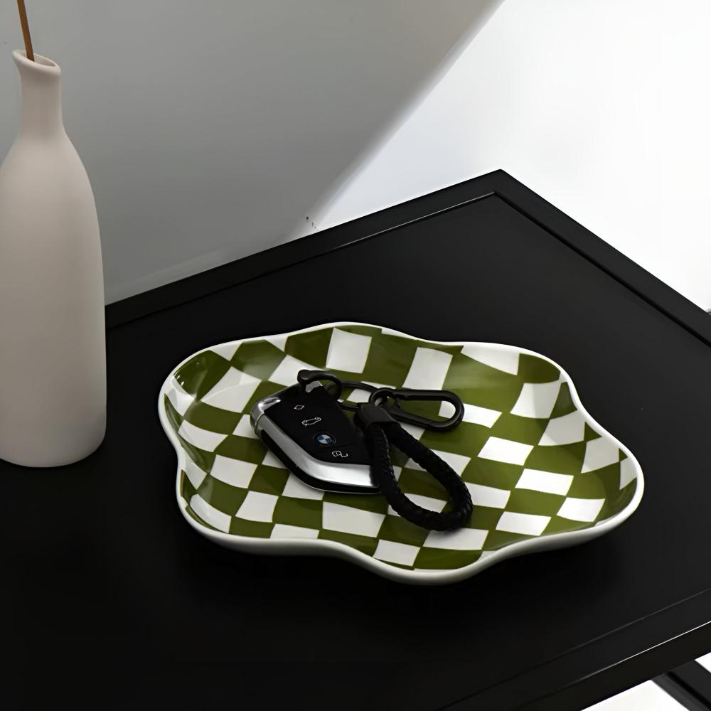 Checkered Accent Plate | Stornfield