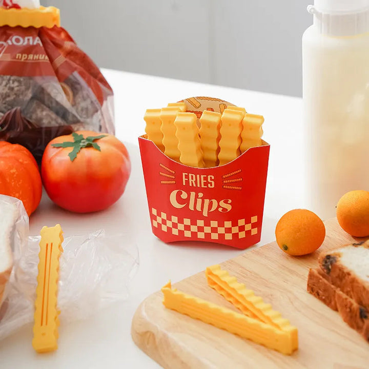 Funny magnetic French fries food closure clip | Stornfield