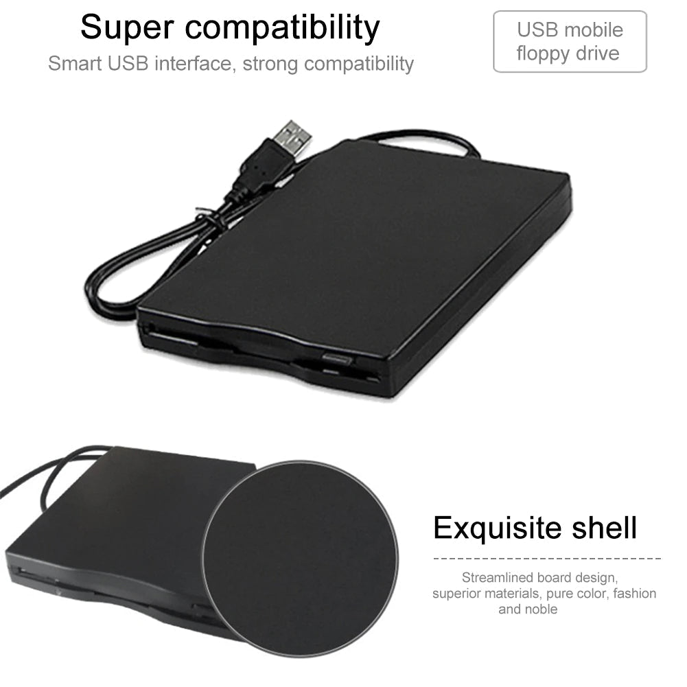 3.5" External Floppy Disk Drive | Stornfield