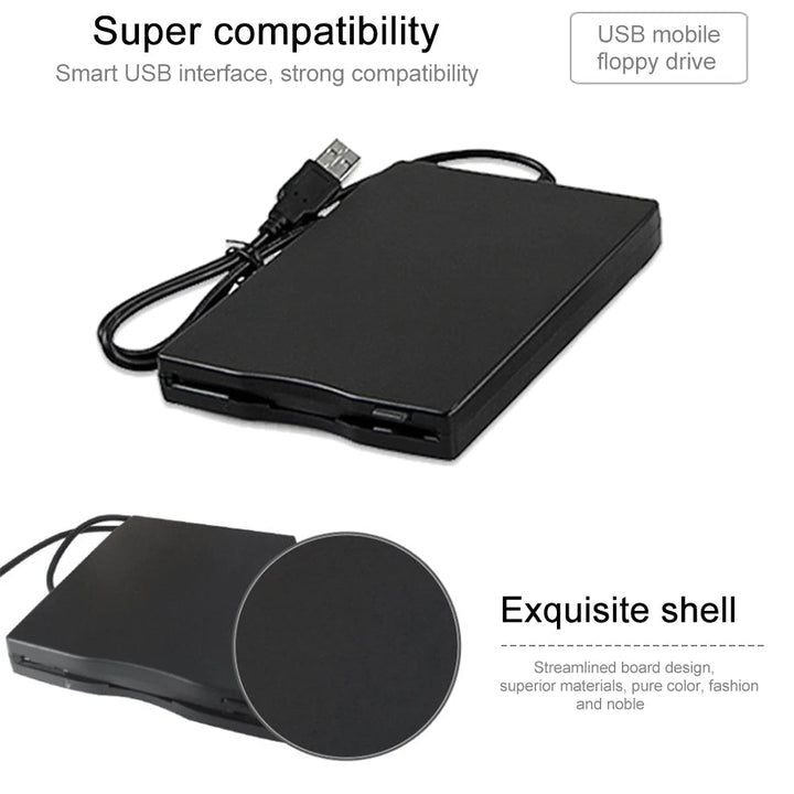 3.5" External Floppy Disk Drive | Stornfield