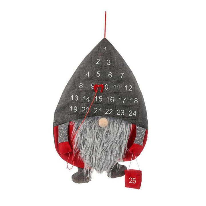 Countdown To Christmas Santa Pendant Advent Calendar | Stornfield