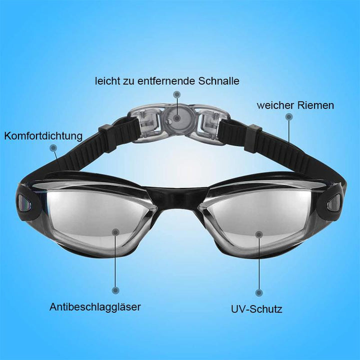 Stornfield | Leak-Free Anti-Fog Triathlon Swimming Goggles UV Protection
