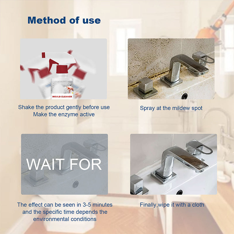Stornfield | Mold Cleaner Foam Mold Deodorizer Fast-Acting Decontamination Spray