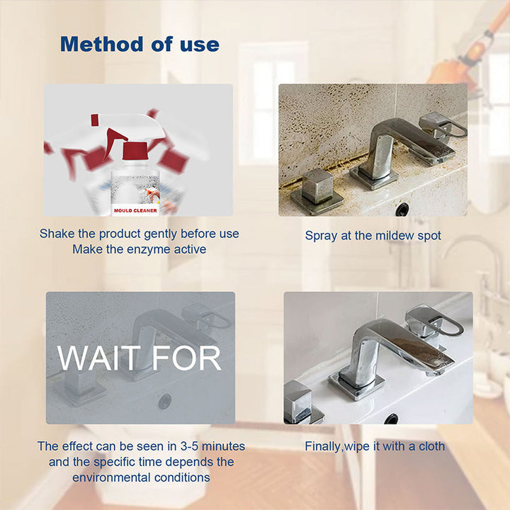 Stornfield | Mold Cleaner Foam Mold Deodorizer Fast-Acting Decontamination Spray