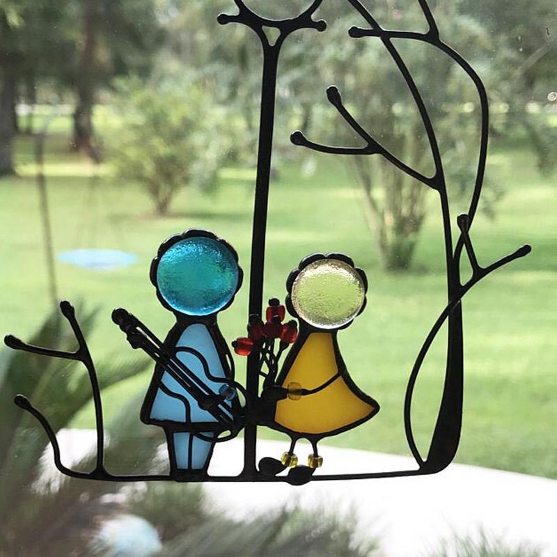 Stained Glass Hangings Sun Catcher Art Decoration Gift | Stornfield