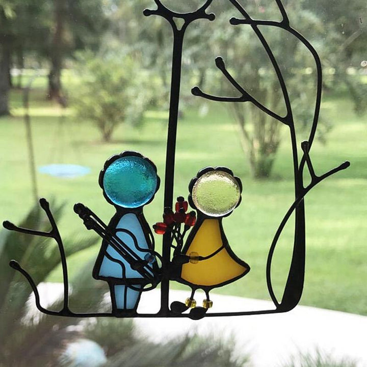 Stained Glass Hangings Sun Catcher Art Decoration Gift | Stornfield