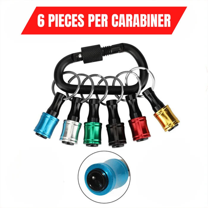 1/4" Hex screwdriver head holder hiking buckle | Stornfield