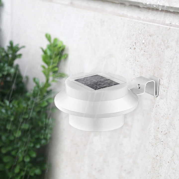 Solar Cylinder LED Outdoor Waterproof Fence Wall Sconce Lamp | Stornfield