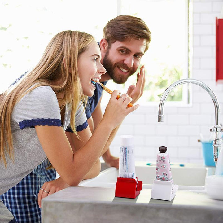Toothpaste Holder for Rolling Tube Toothpaste Dispenser | Stornfield