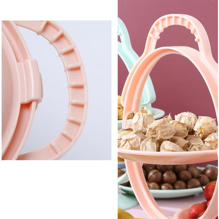 Foldable 3-tier fruit plate | Stornfield