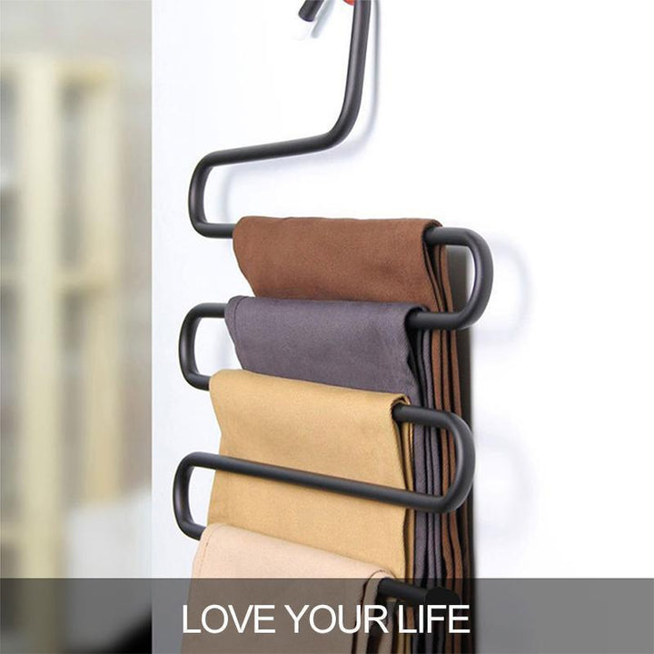 S-Shape Stainless Steel Clothes Hangers | Stornfield