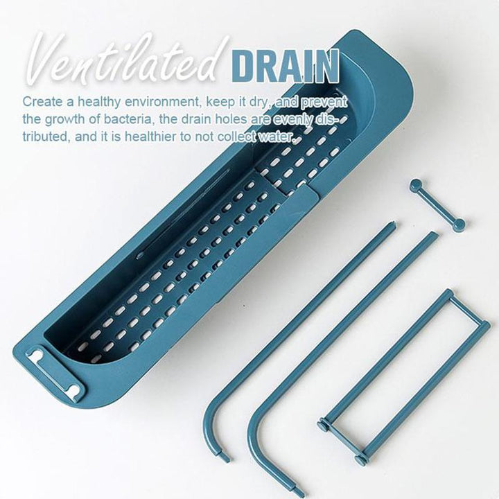 Telescopic sink storage rack | Stornfield