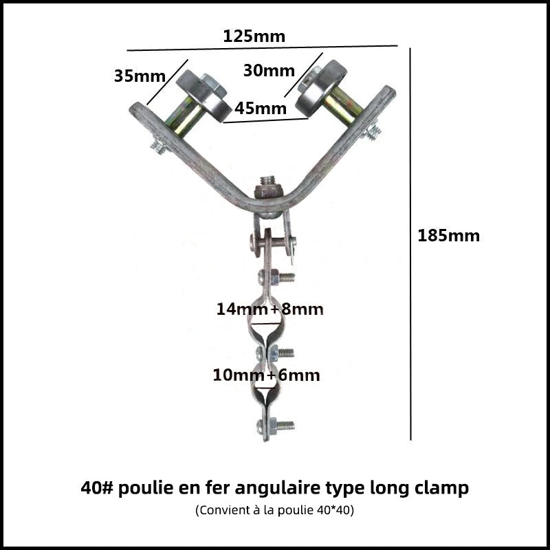 Angle Iron Pulley | Stornfield