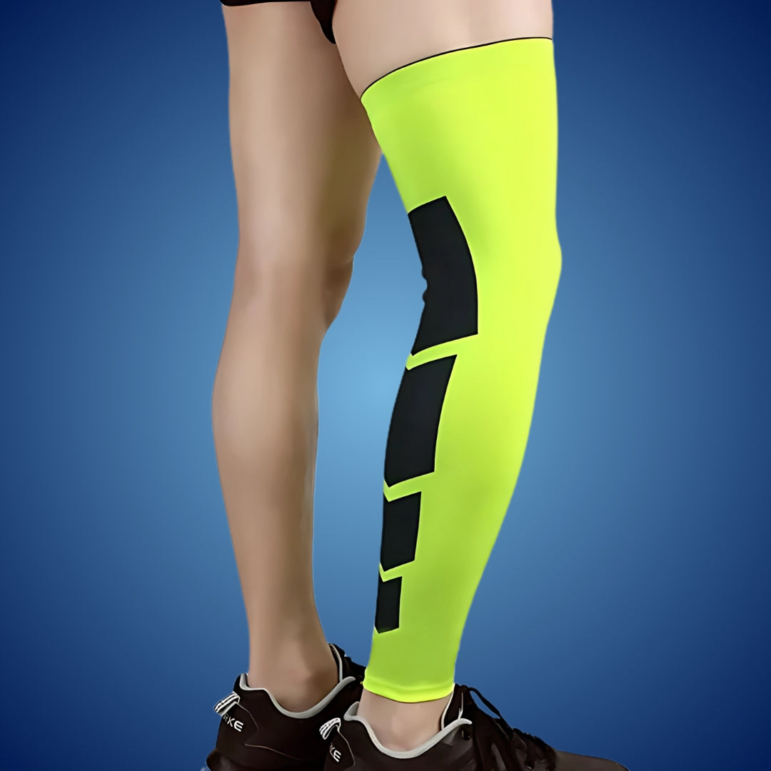 LegVital Full Leg Compression Sleeve for Optimized Blood Circulation, Muscle Support, and Rapid Recovery for Athletes and Versatile Use Stornfield