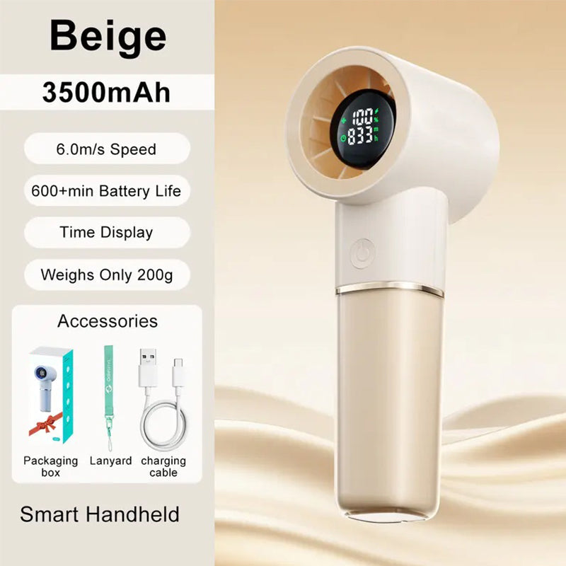 Portable Handheld Rechargeable Personal Cooling Fan | Stornfield