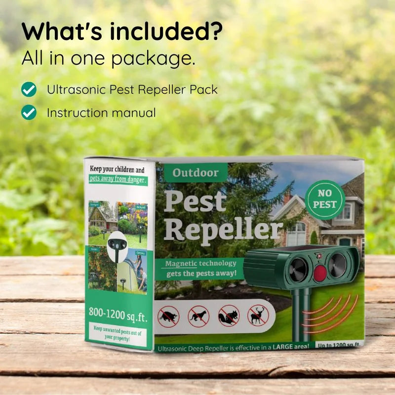 Stornfield | Ultrasonic Armadillo Repellent