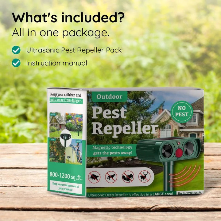 Stornfield | Ultrasonic Armadillo Repellent