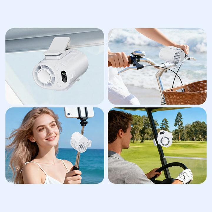 Portable Ice Cooling Waist Fan | Stornfield