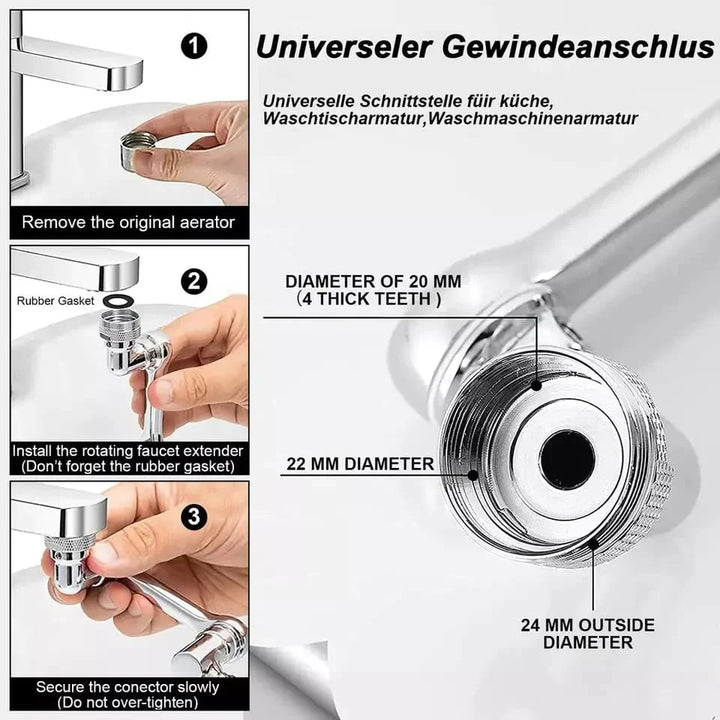 1080° Rotating Faucet Stornfield