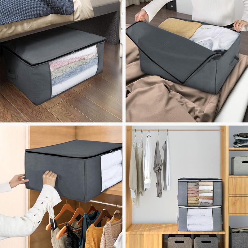 Large Capacity Breathable Clothes Quilt Storage Bag | Stornfield
