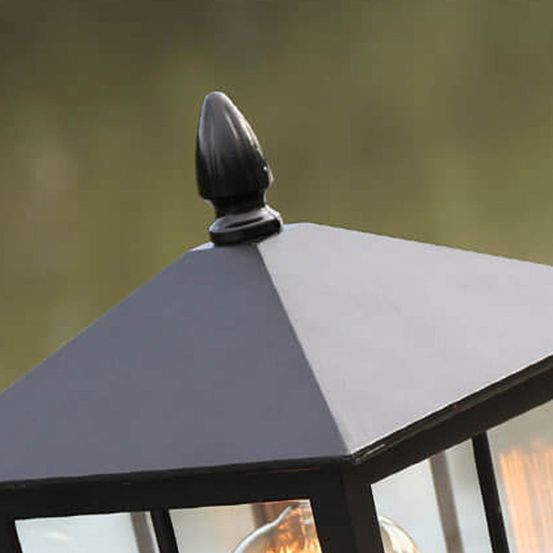 European Outdoor Column Lantern Waterproof  Rustproof 1-Light Patio Light | Stornfield
