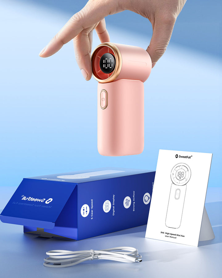 Portable Handheld Turbo Fan,High Speed Mini Fan | Stornfield