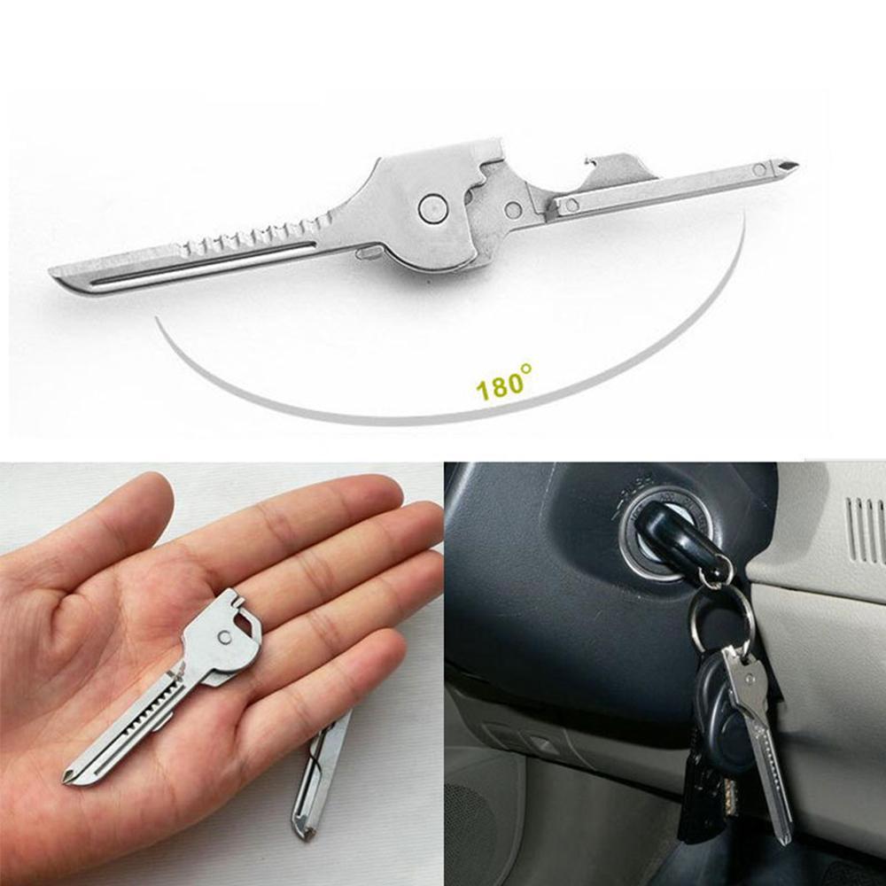 6-in-1-Keyring Multitool Mini-Multitool Keychain Pocket Stainless Steel Foldable Swiss Tech Easy Bottle Opener Keychain | Stornfield
