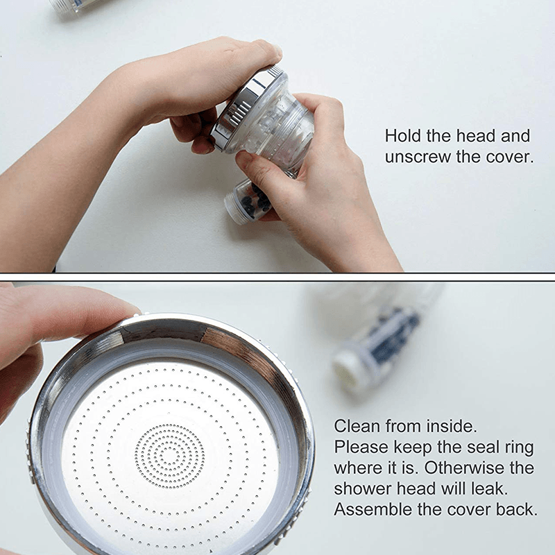 High-Pressure Ionic Filtration Shower Head | Stornfield