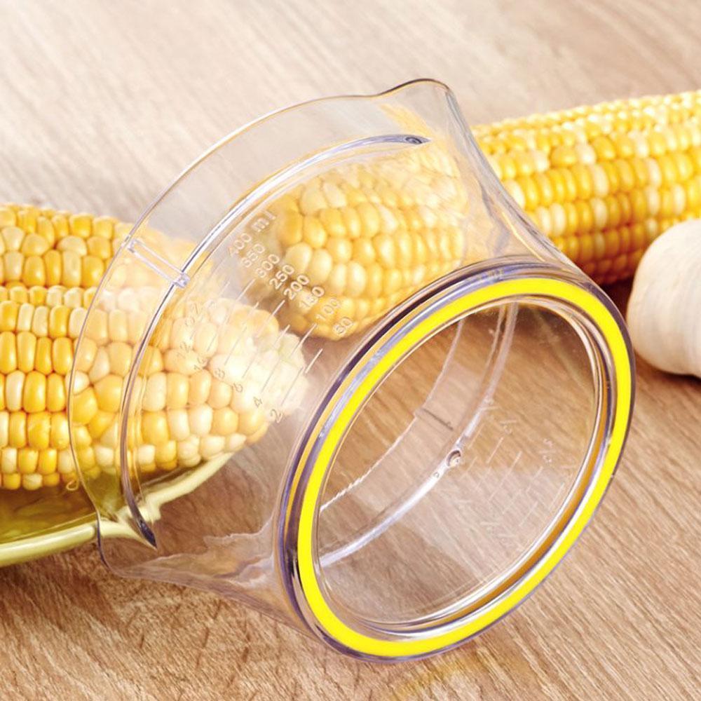 Cob Corn Stripper With Built-In Measuring Cup And Grater | Stornfield