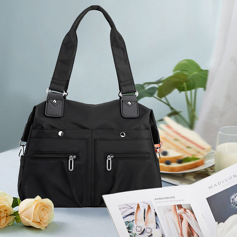 Waterproof Simple Nylon Handbag | Stornfield