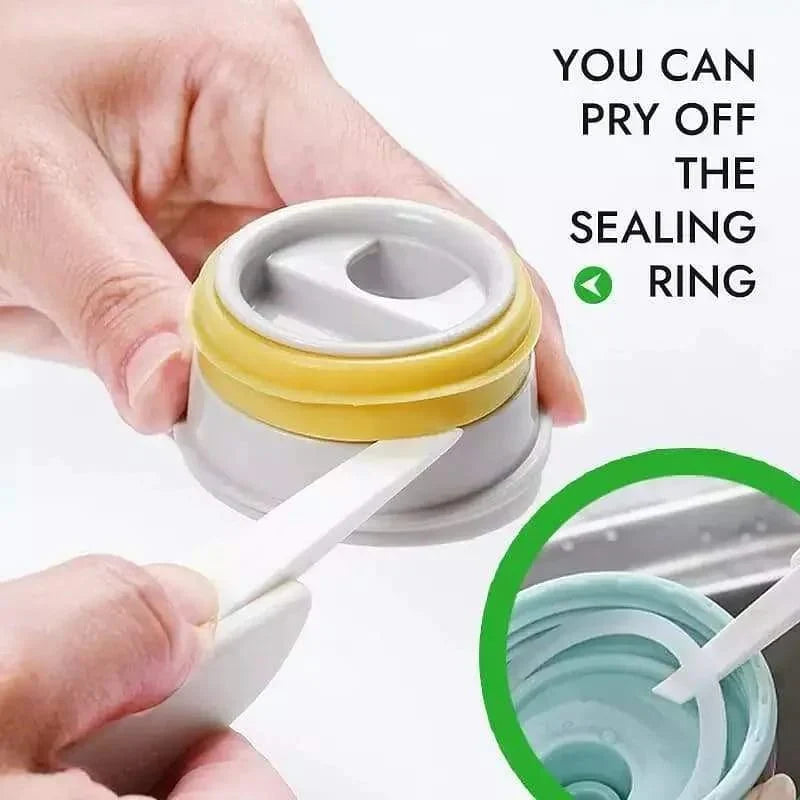 3-in-1 Bottle Lid Rubber Ring Groove Gap Cleaning Brush, Multi-Functional Bottle Gap Cleaner Stornfield