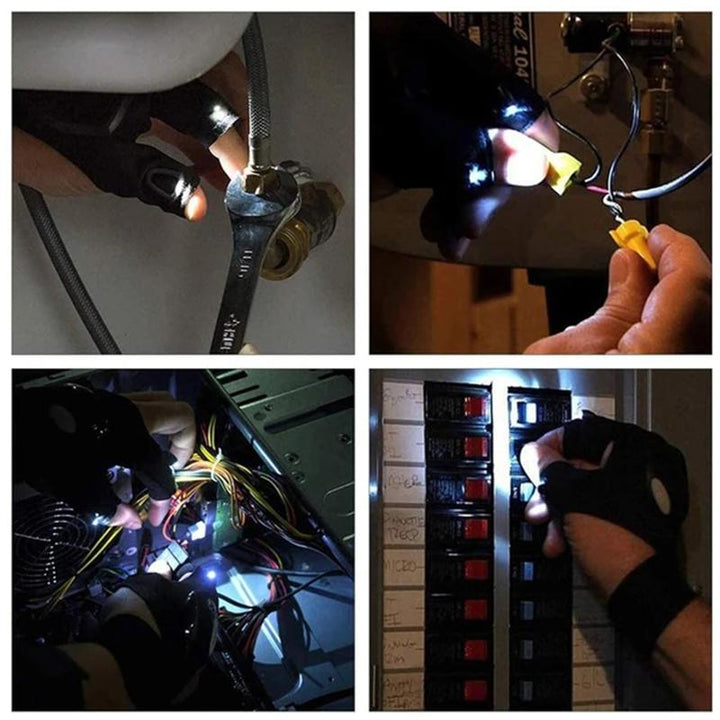 Stornfield | Waterproof LED Lighting Gloves